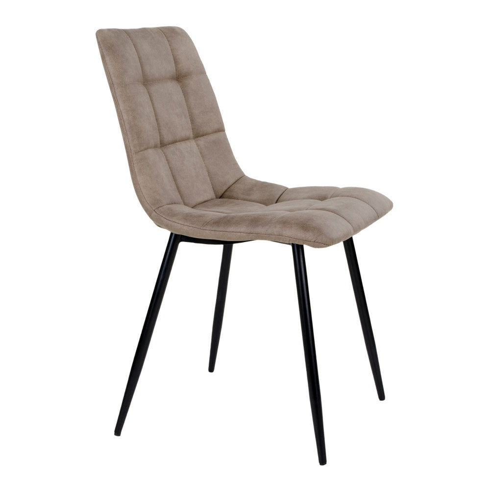Silla de comedor Middelfart - Marrón