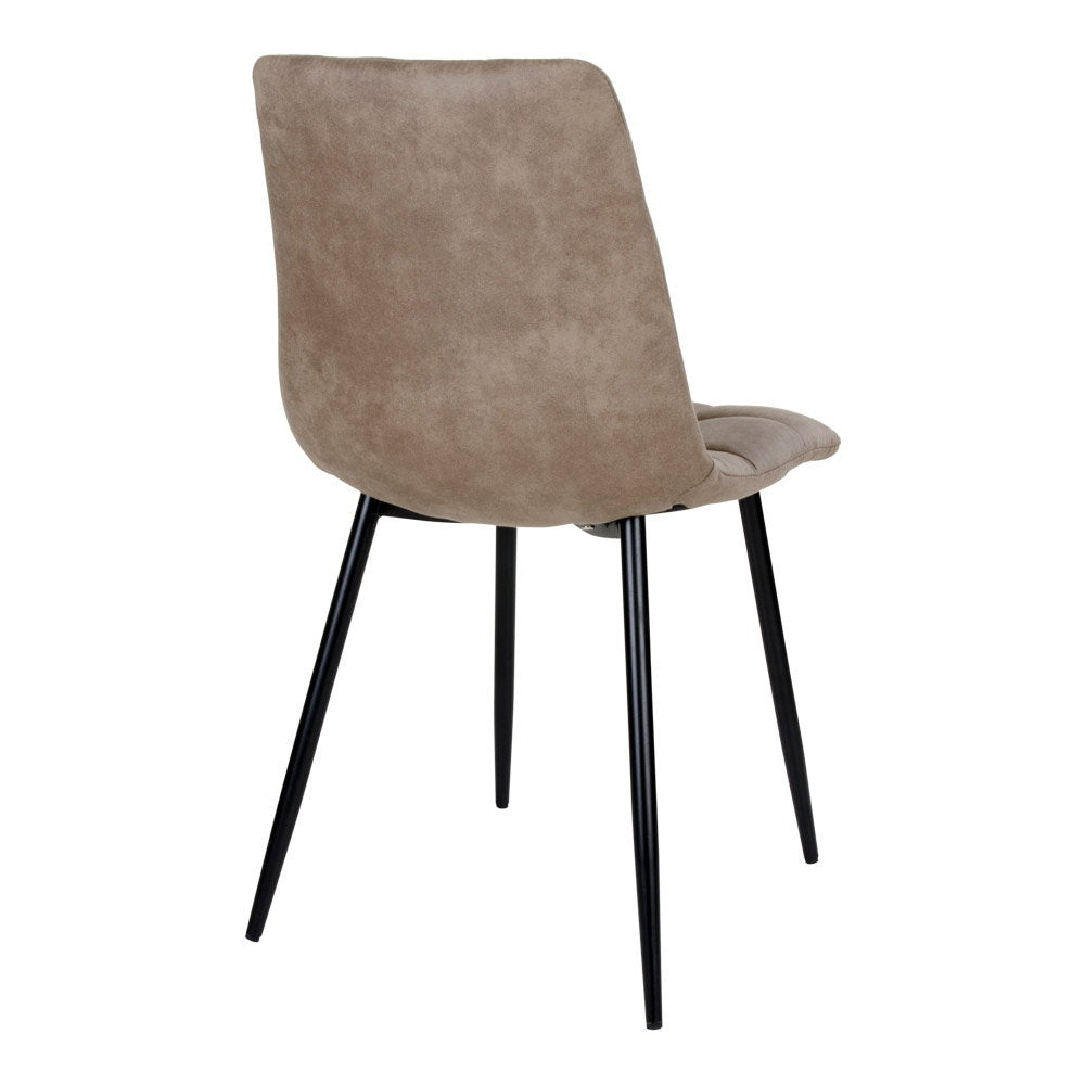 Silla de comedor Middelfart - Marrón