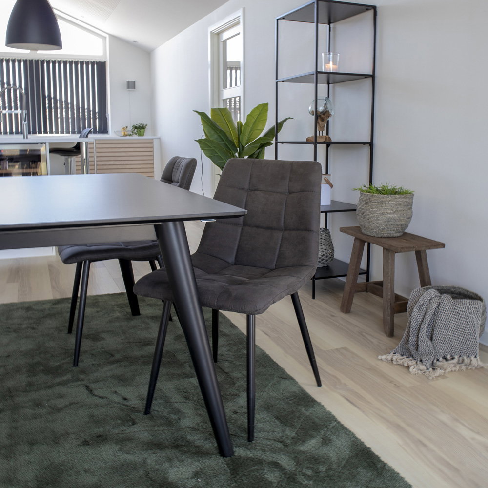 Silla de comedor Middelfart - Gris