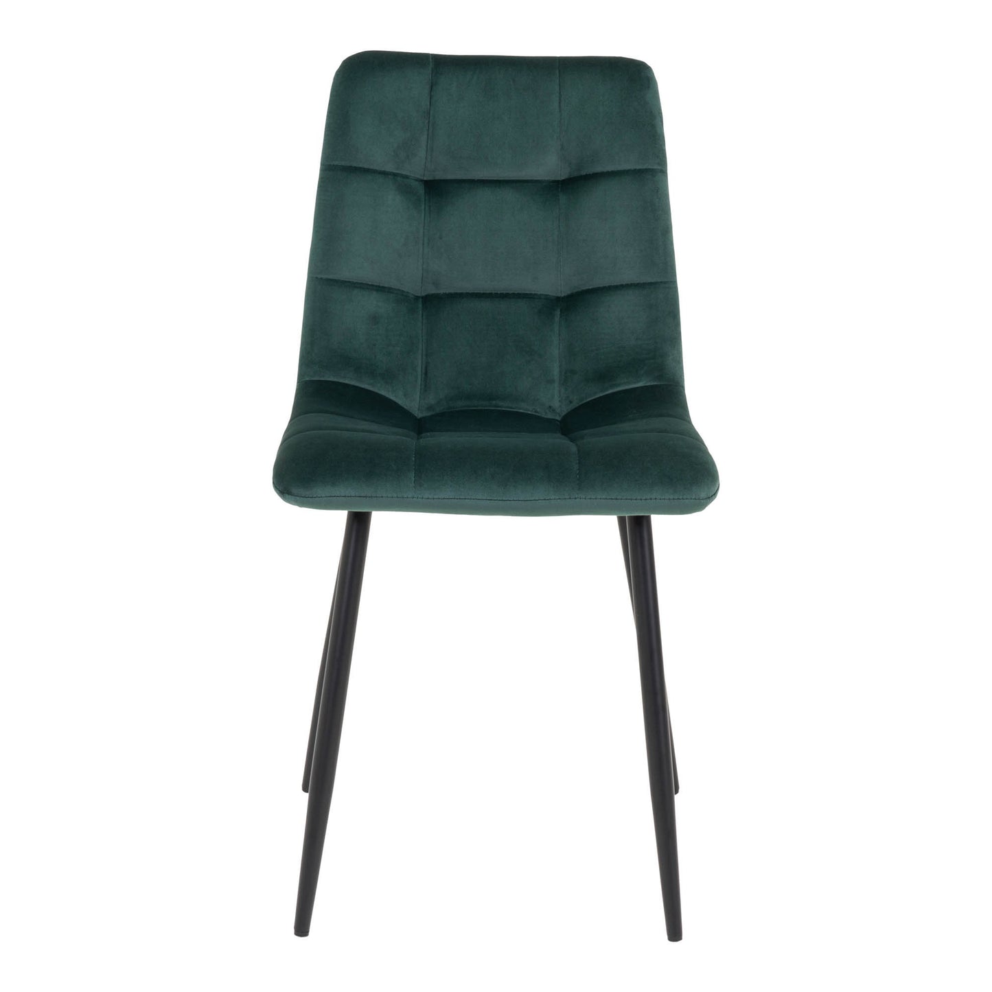 Silla de comedor Middelfart - Verde oscuro
