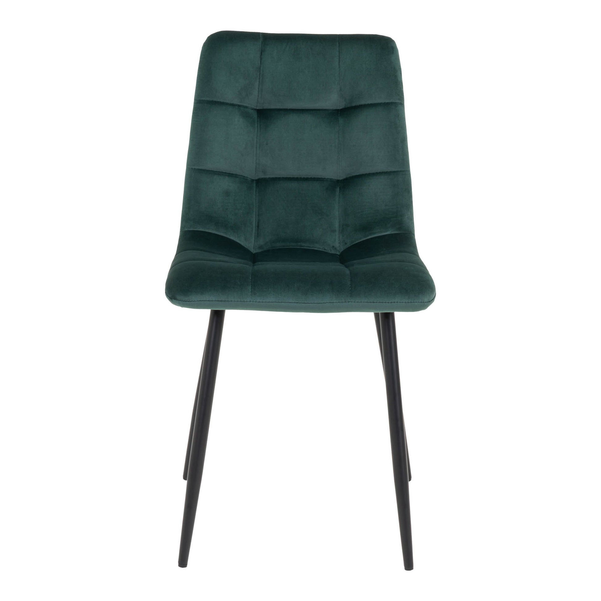 Silla de comedor Middelfart - Verde oscuro