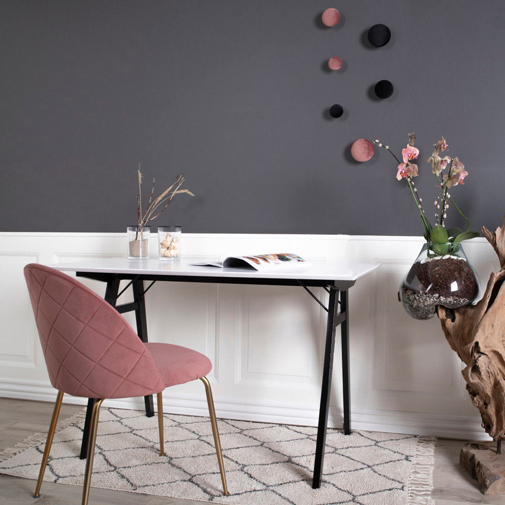 Silla de comedor Geneve - Rosa