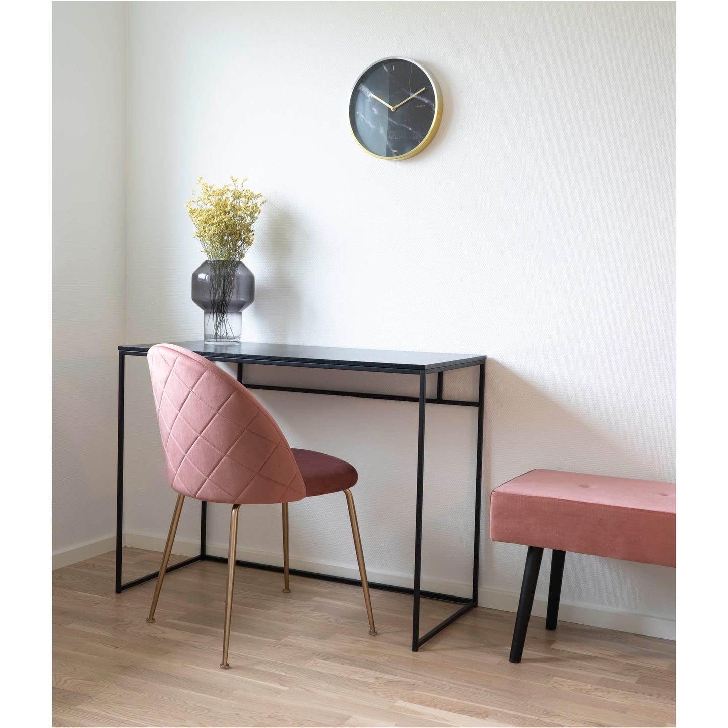 Silla de comedor Geneve - Rosa