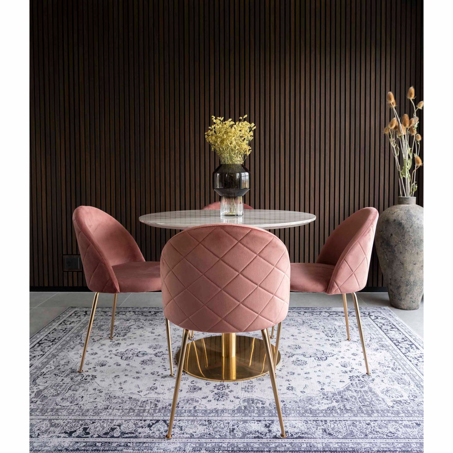 Silla de comedor Geneve - Rosa