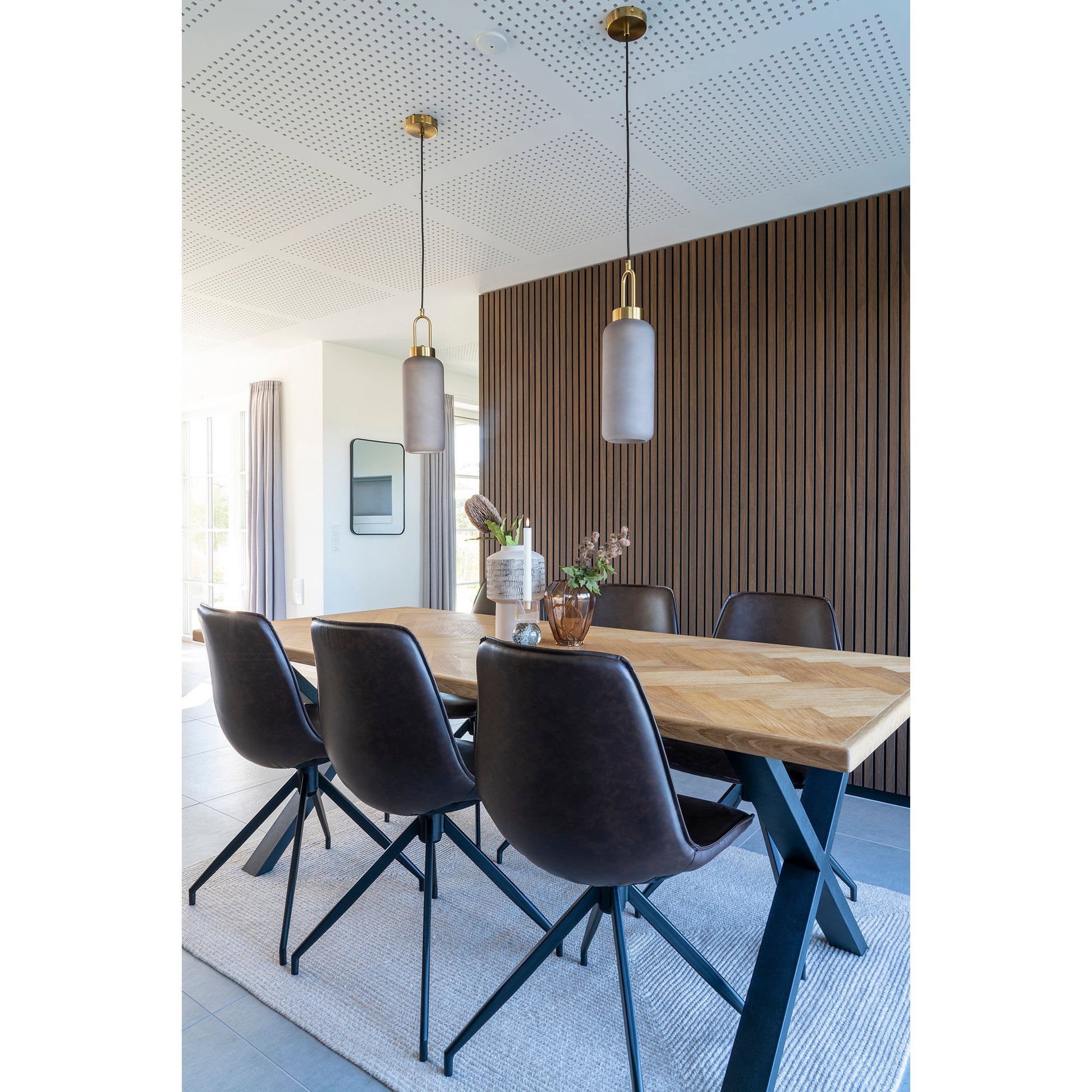 Silla de comedor Monaco - Marrón