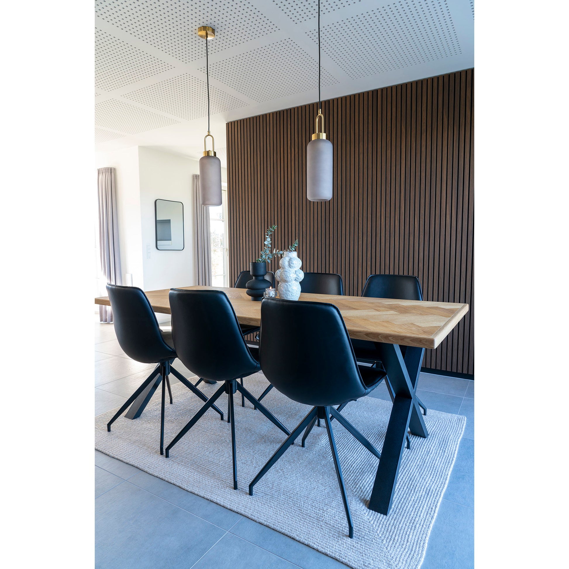 Silla de comedor Mónaco - Negro