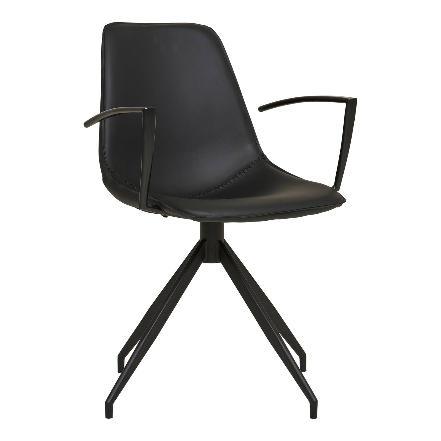 Silla de comedor Mónaco - Negro