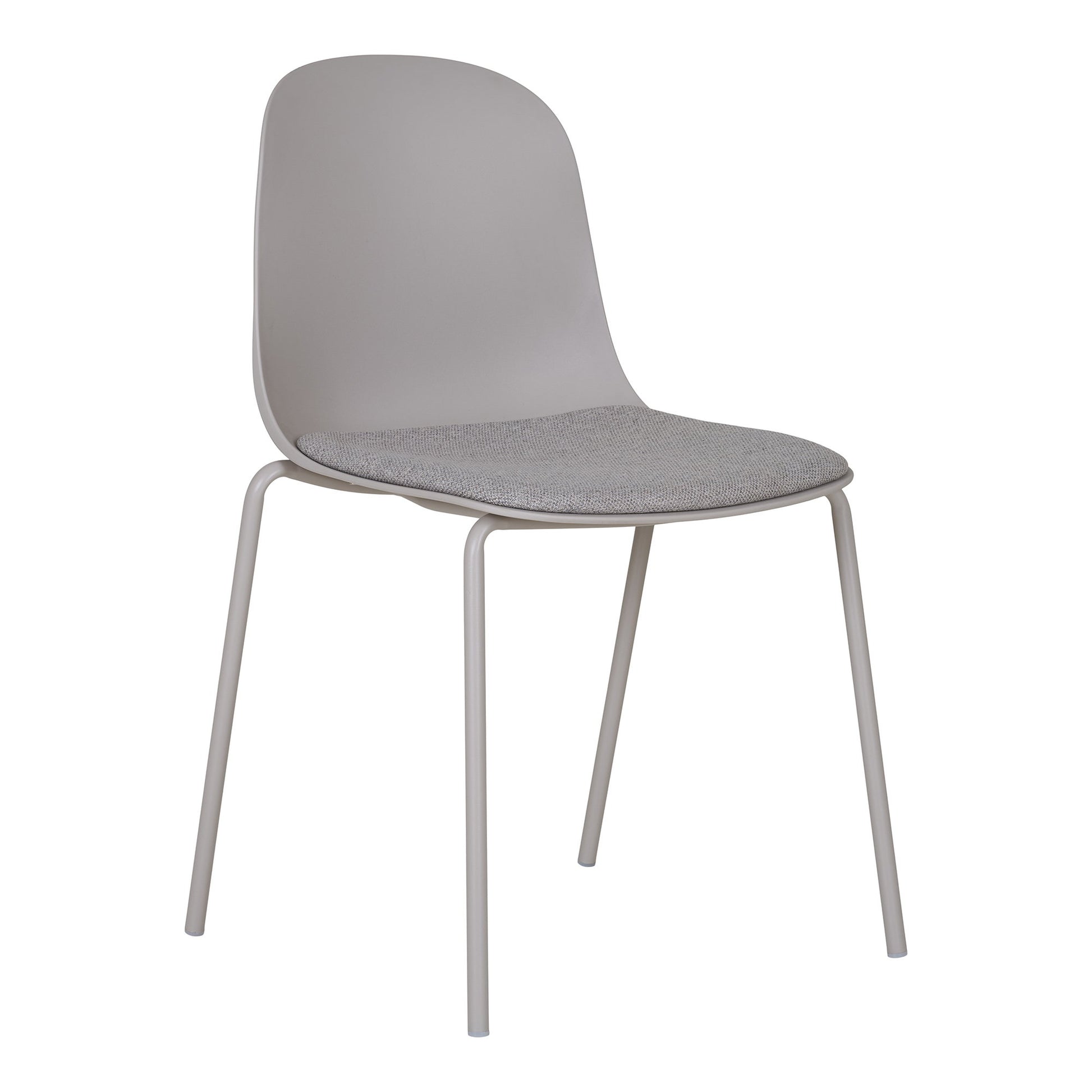 Silla de comedor Madalena - Gris claro