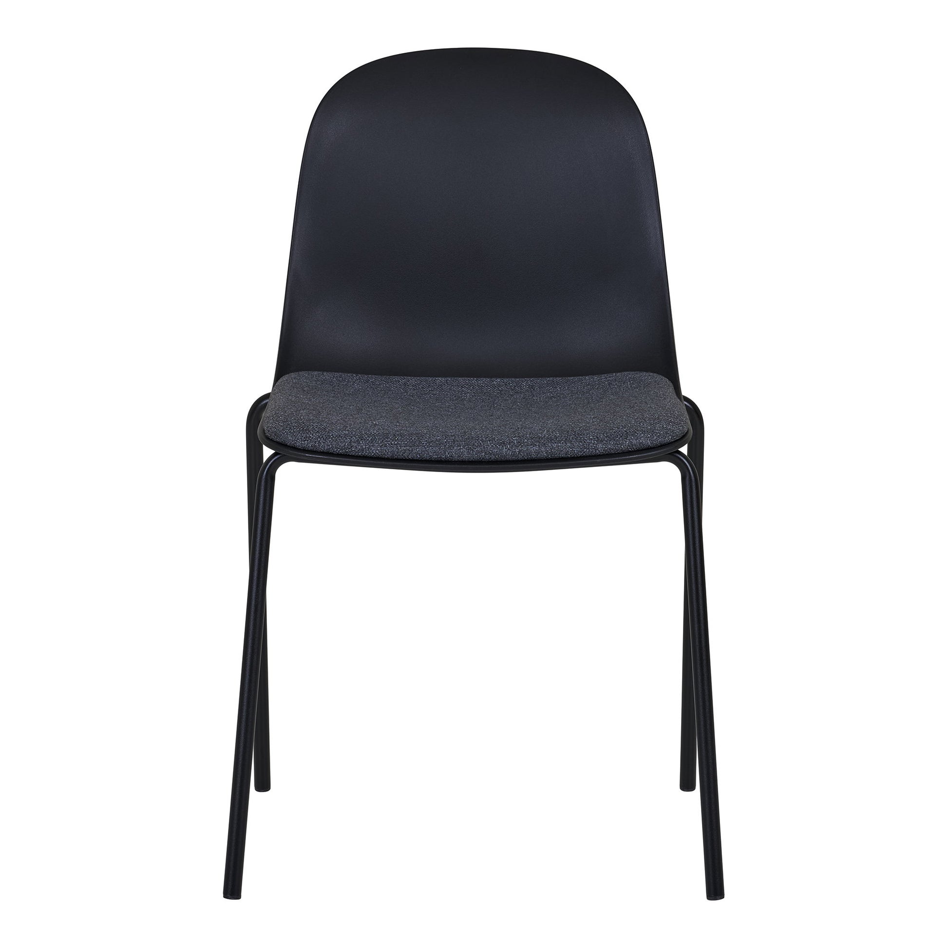 Silla de comedor Madalena - Negro