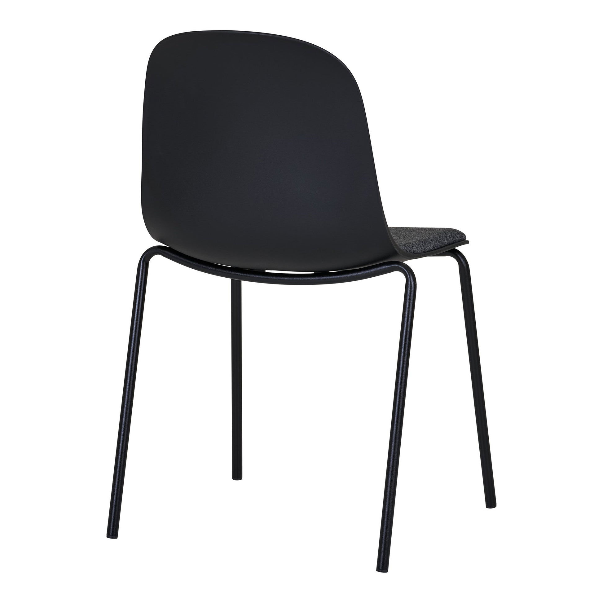 Silla de comedor Madalena - Negro