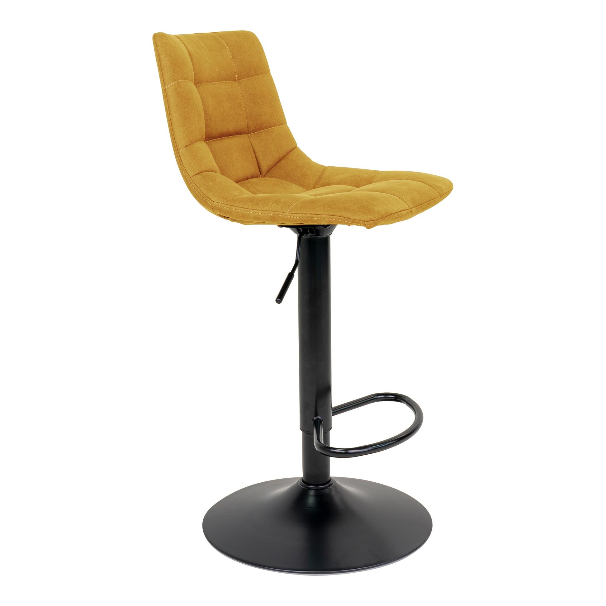 Silla de bar Middelfart - Amarillo mostaza