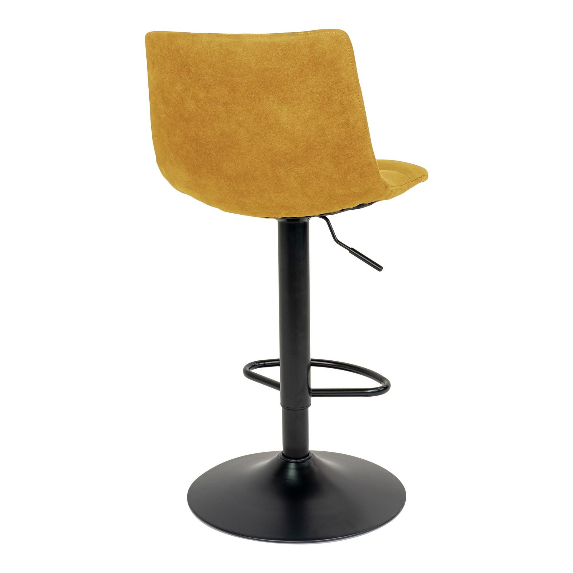 Silla de bar Middelfart - Amarillo mostaza