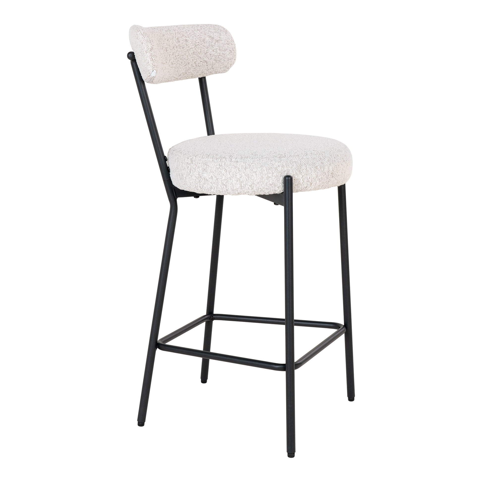 Silla de mostrador Badalona - Blanco