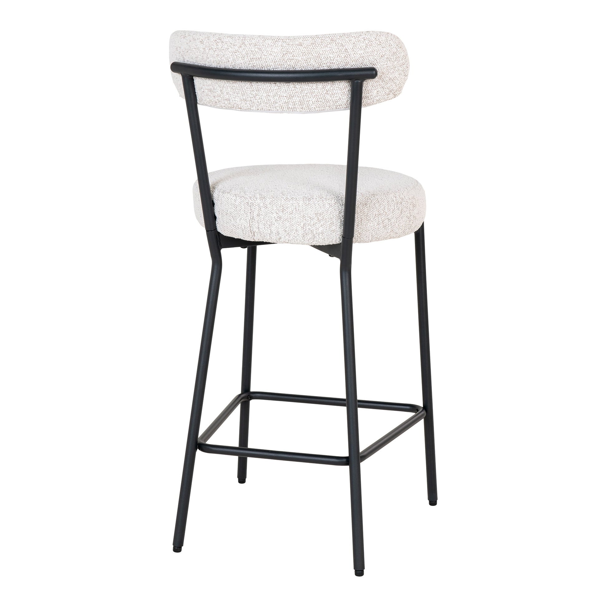 Silla de mostrador Badalona - Blanco