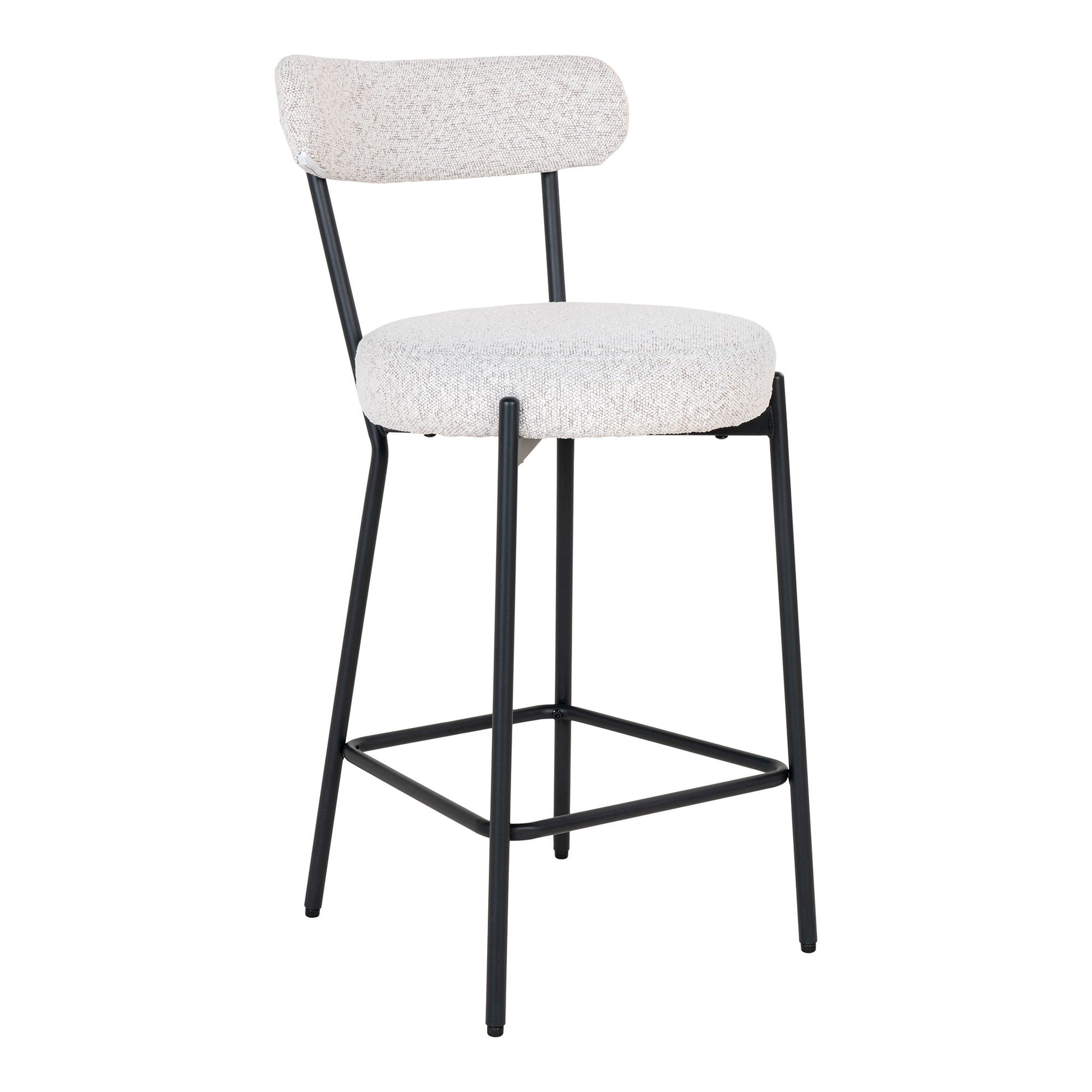 Silla de mostrador Badalona - Blanco