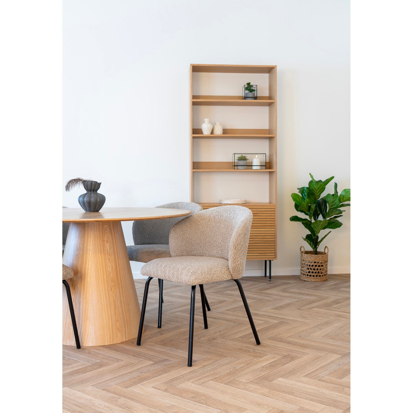 Silla de comedor Safira - Beige