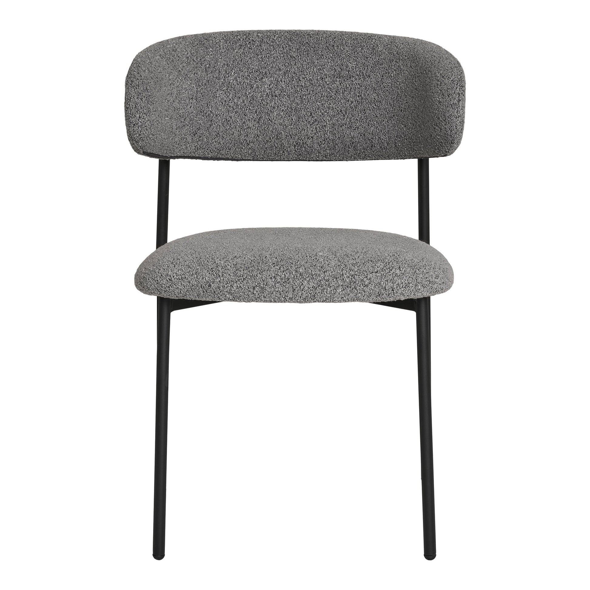 Silla de comedor Mira - Gris claro