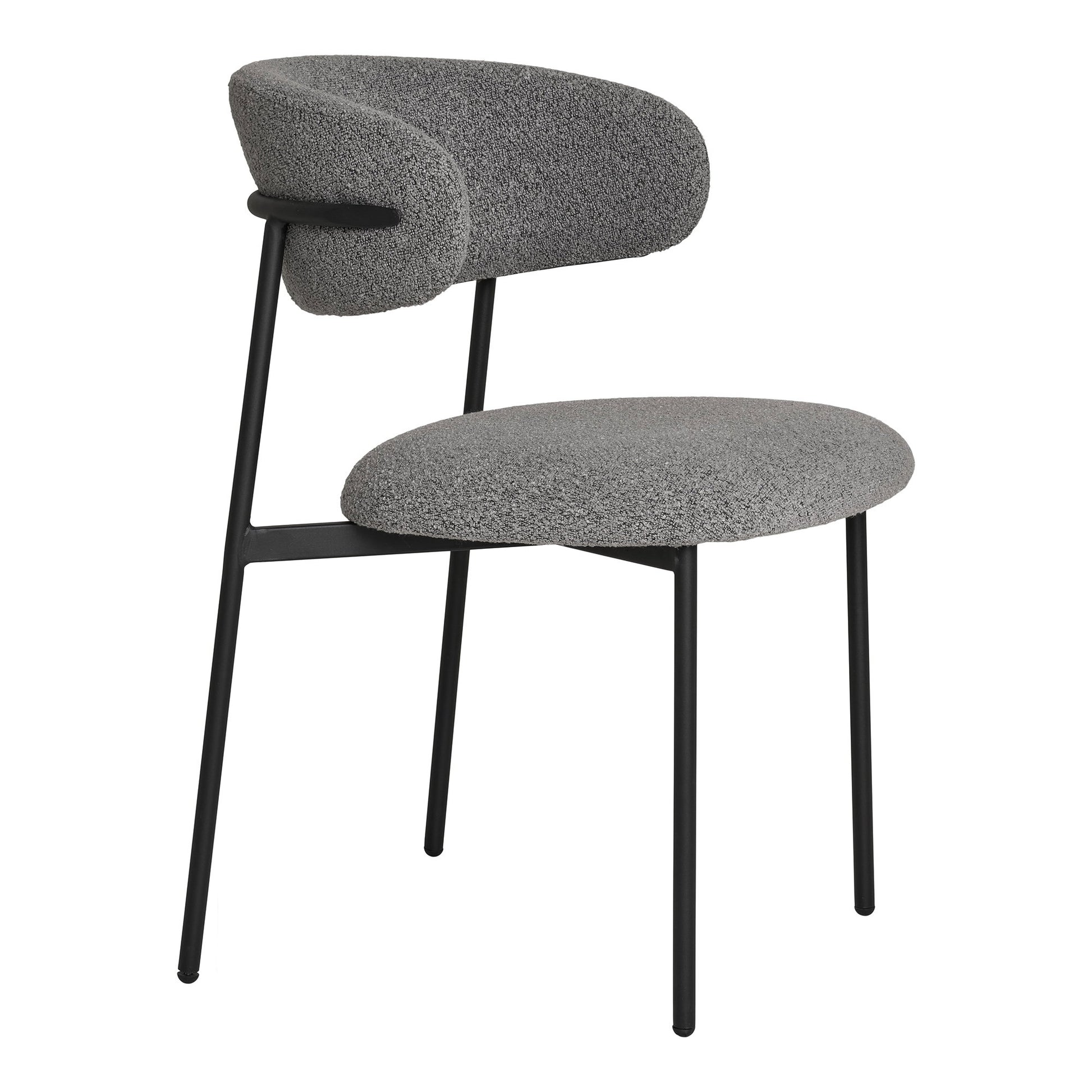 Silla de comedor Mira - Gris claro