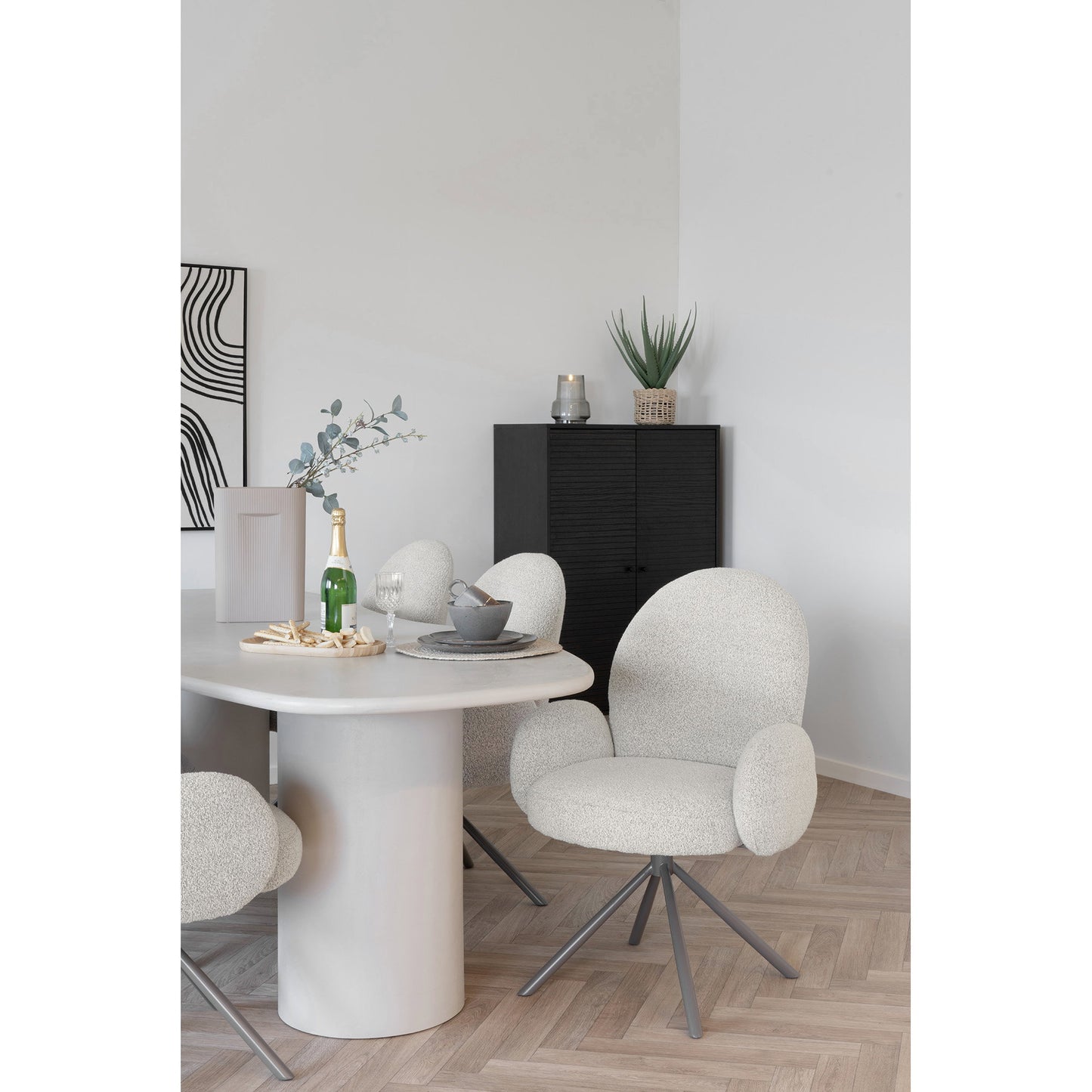 Silla de comedor Lana - Arena