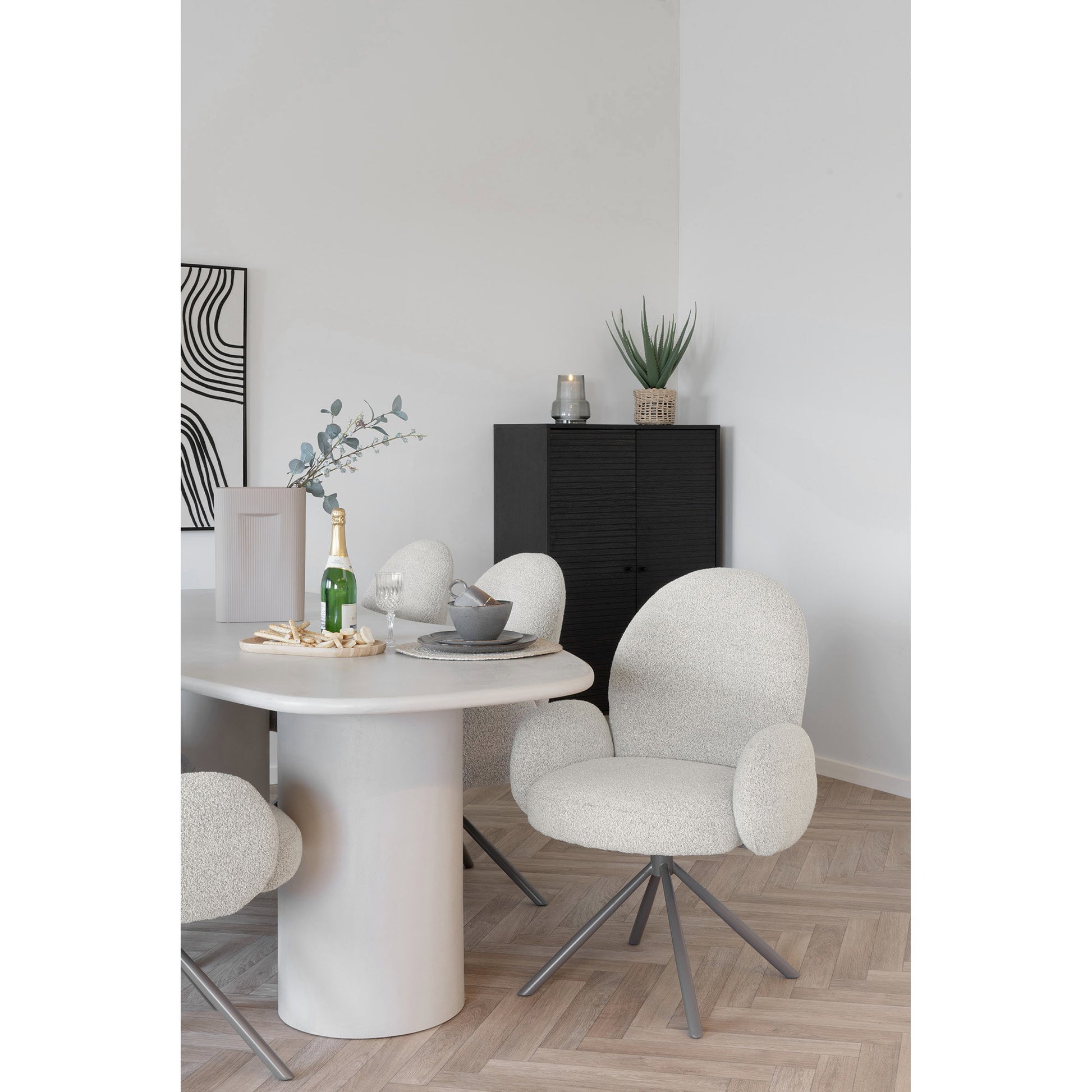 Silla de comedor Lana - Arena