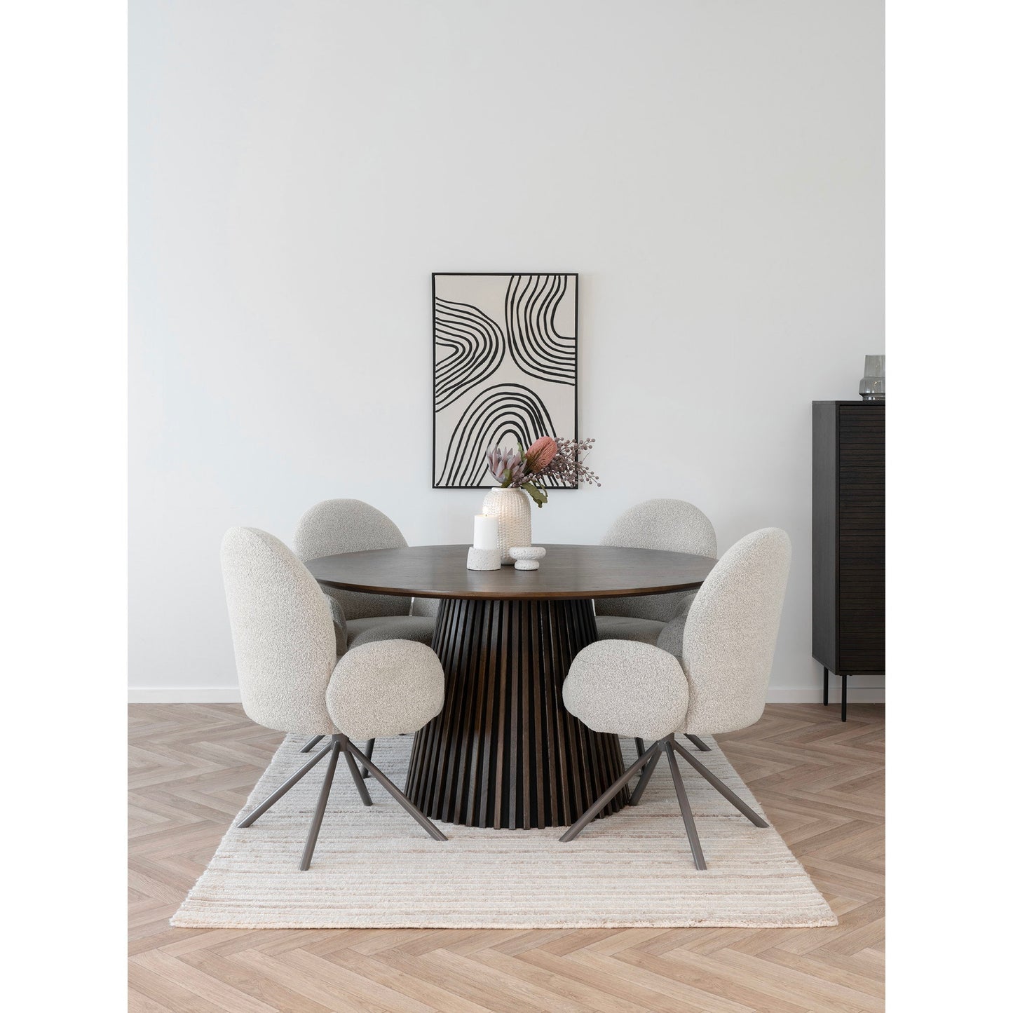Silla de comedor Lana - Arena