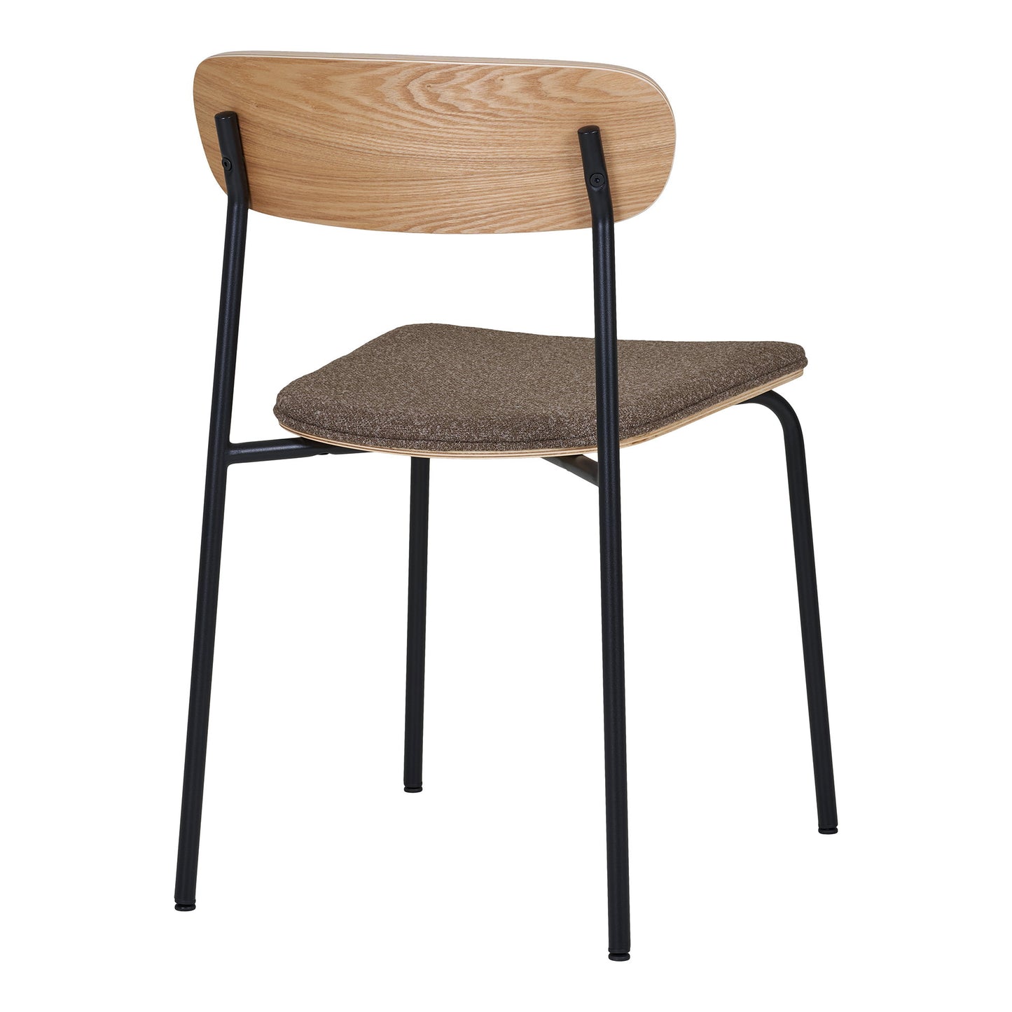 Silla de Comedor Estepona - Naturaleza / Marrón / Negro