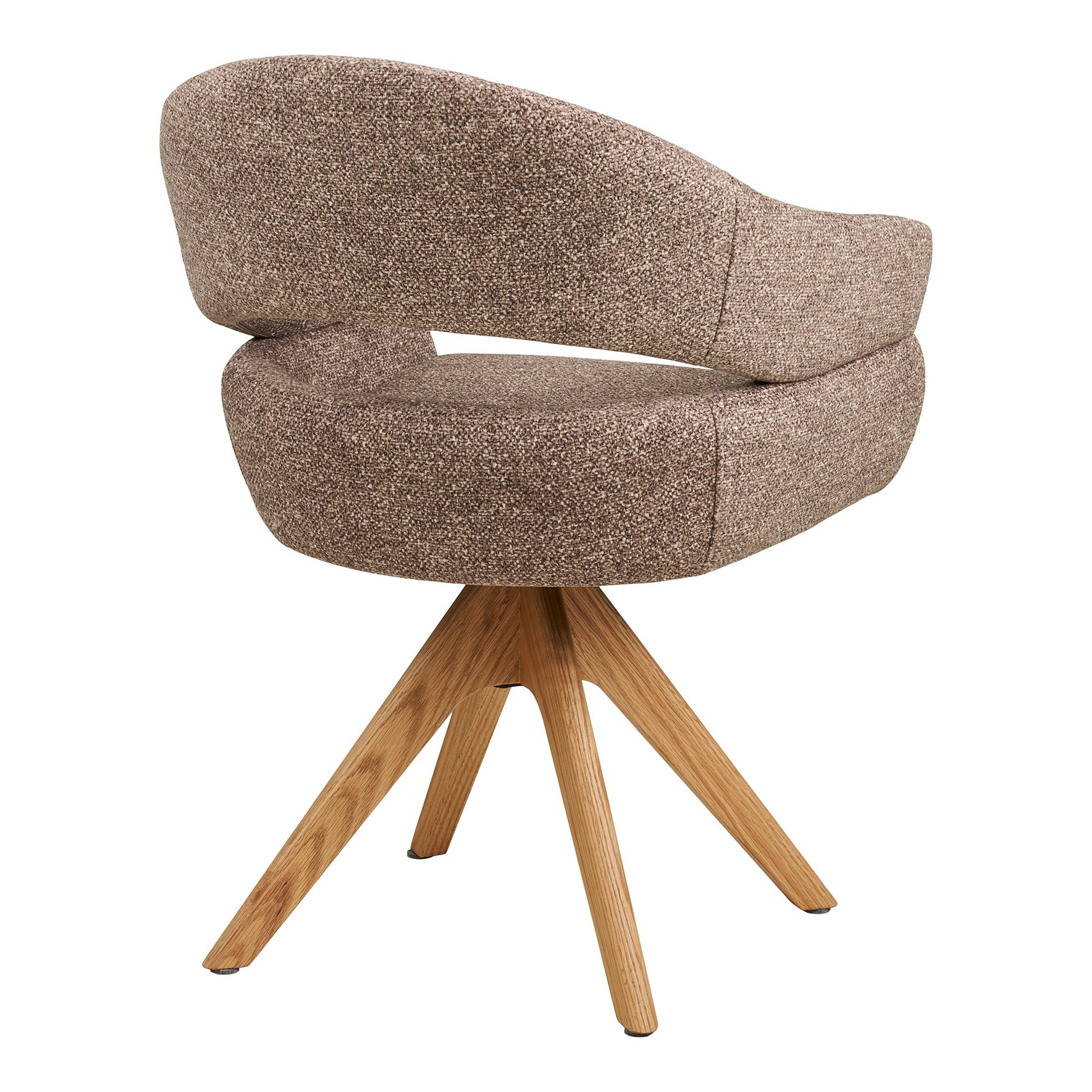 Silla de comedor Dover - Marrón