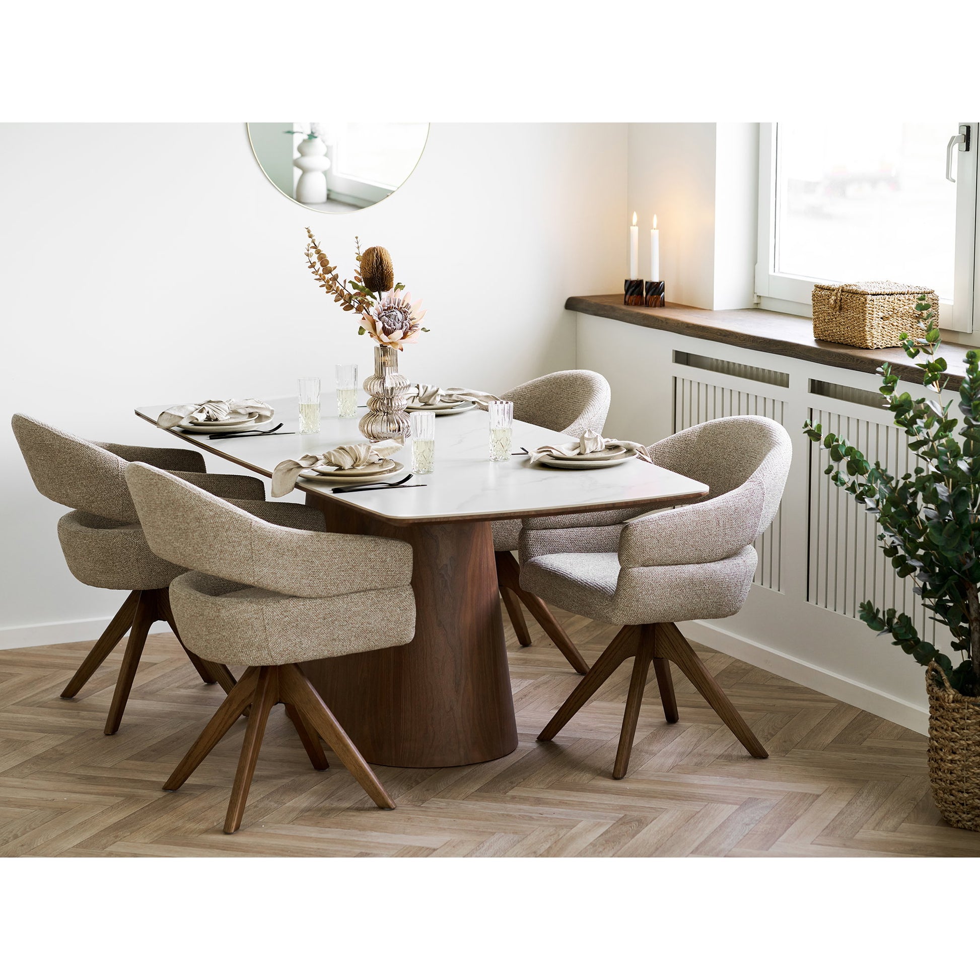 Silla de comedor Dover - Natural