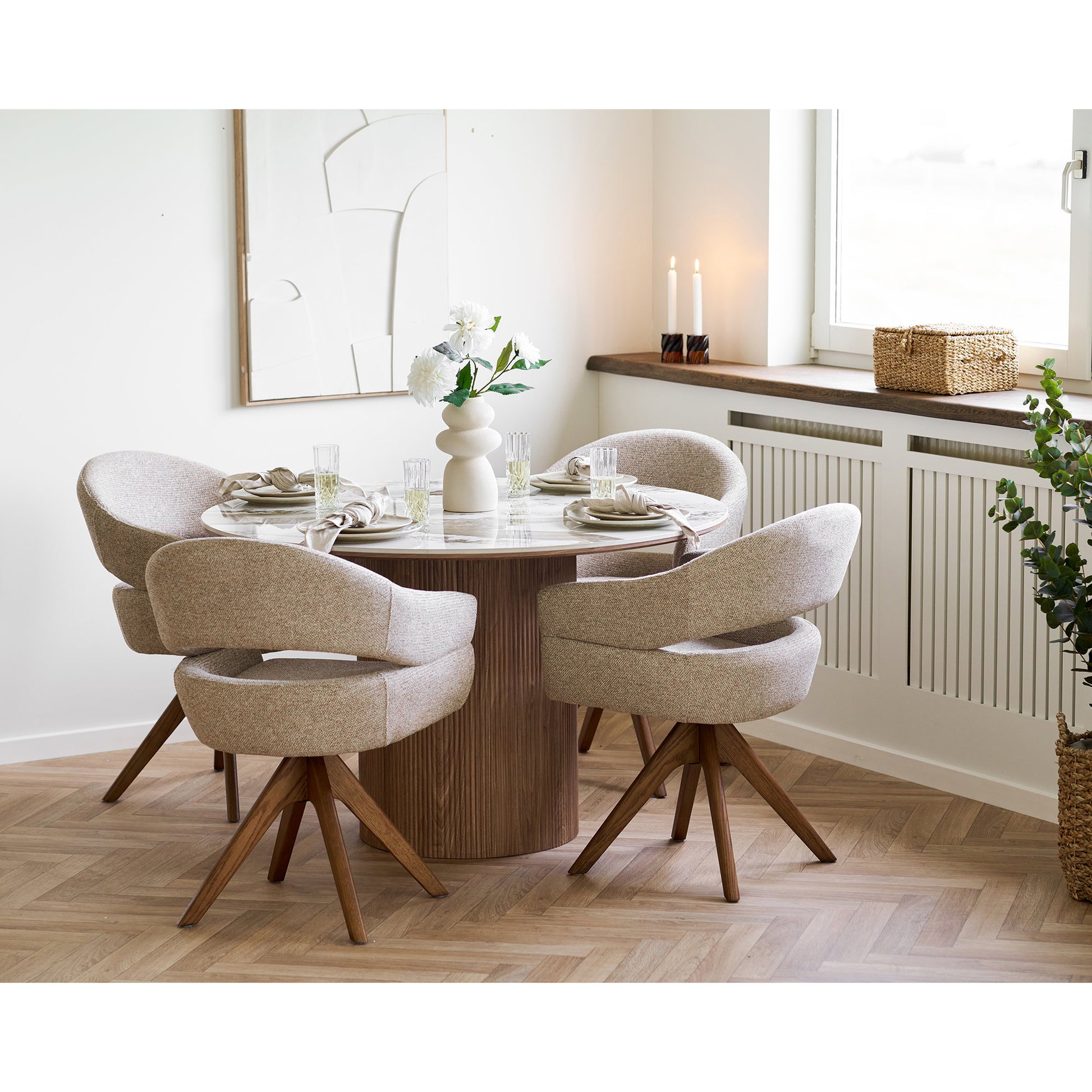 Silla de comedor Dover - Natural