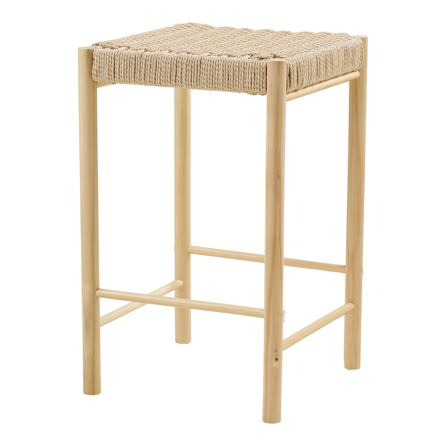 Silla de mostrador Abano - Natural