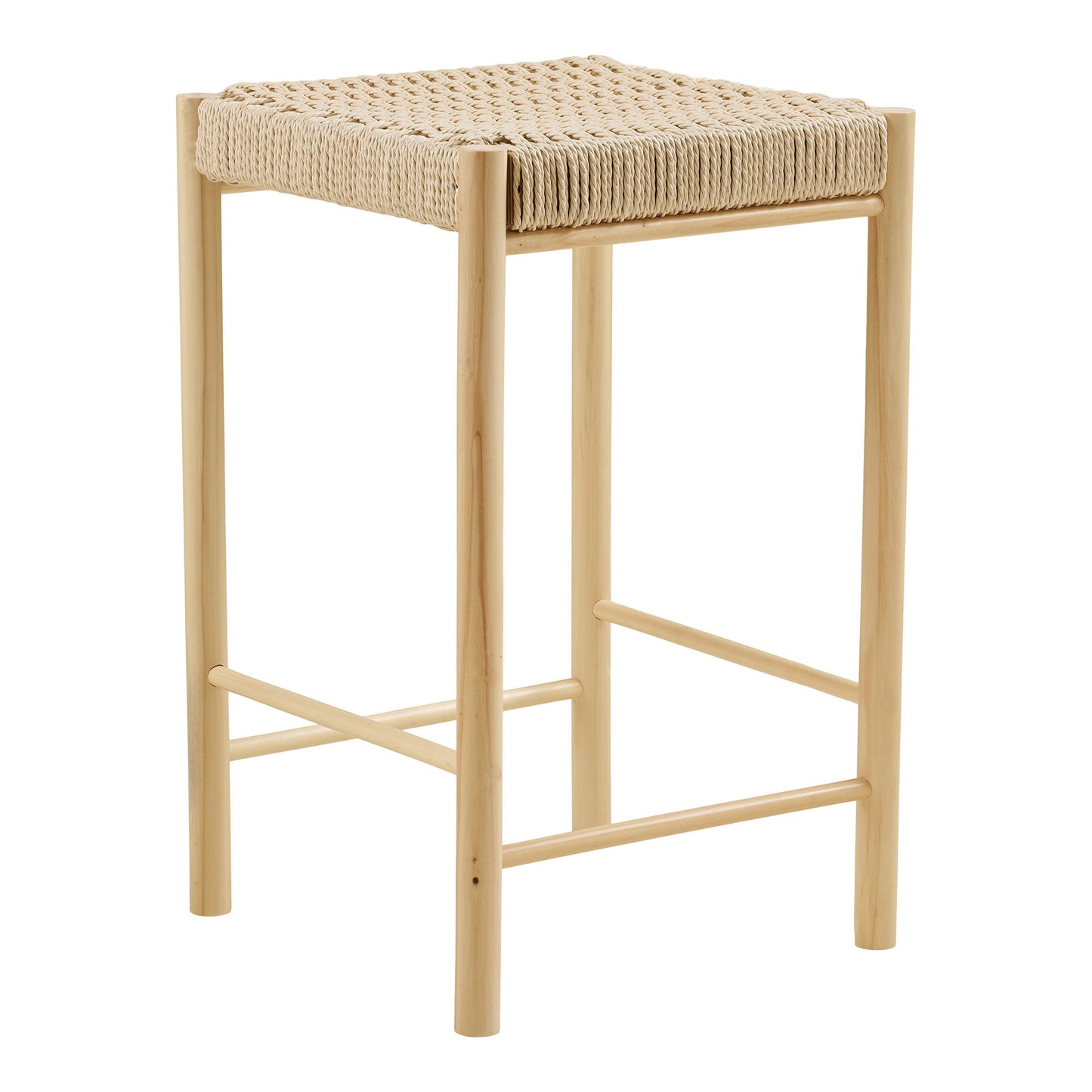 Silla de mostrador Abano - Natural