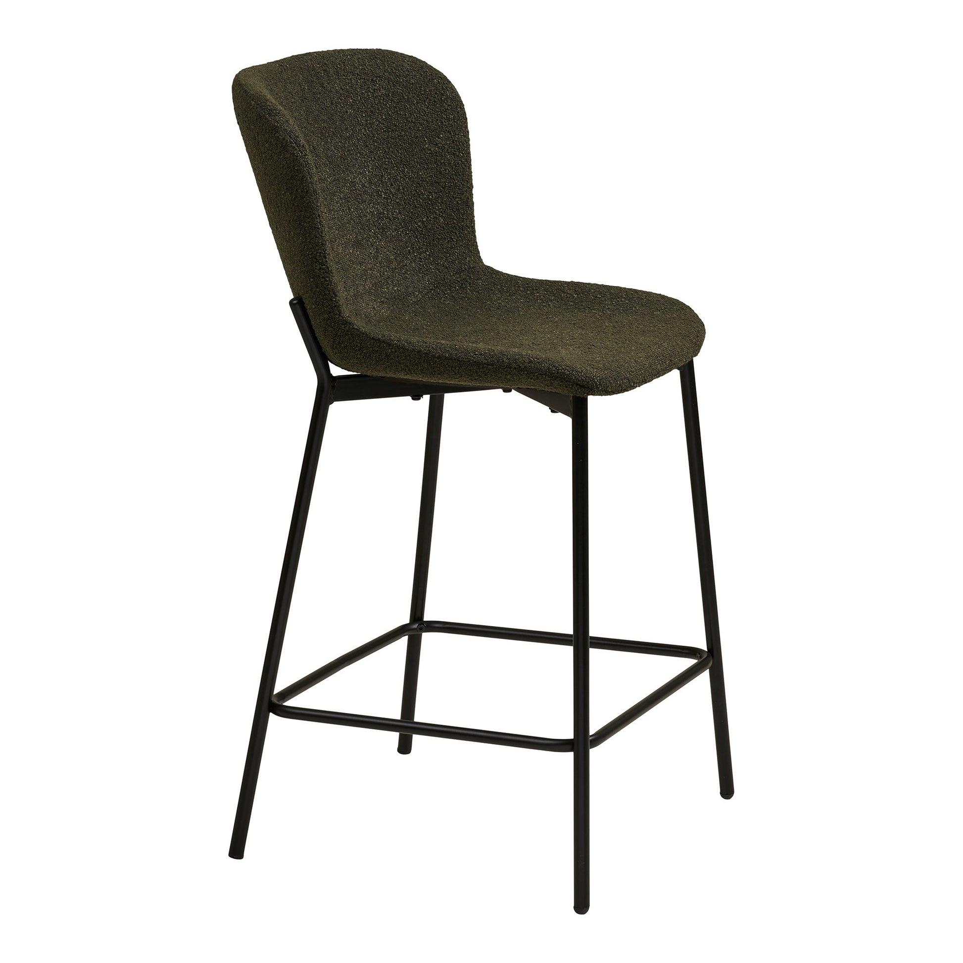 Silla de mostrador Maceda - Verde oscuro