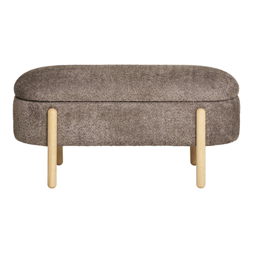 White - Brown Bench