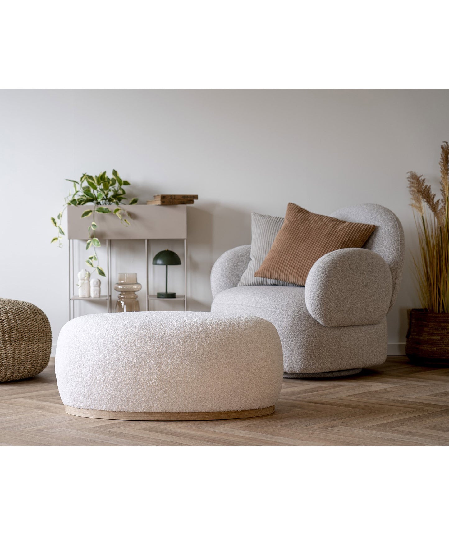 Puf Manhattan - Blanco