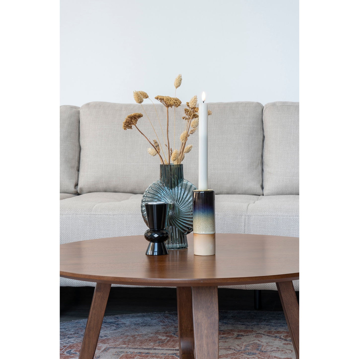 Mesa de centro Hellerup - Marrón