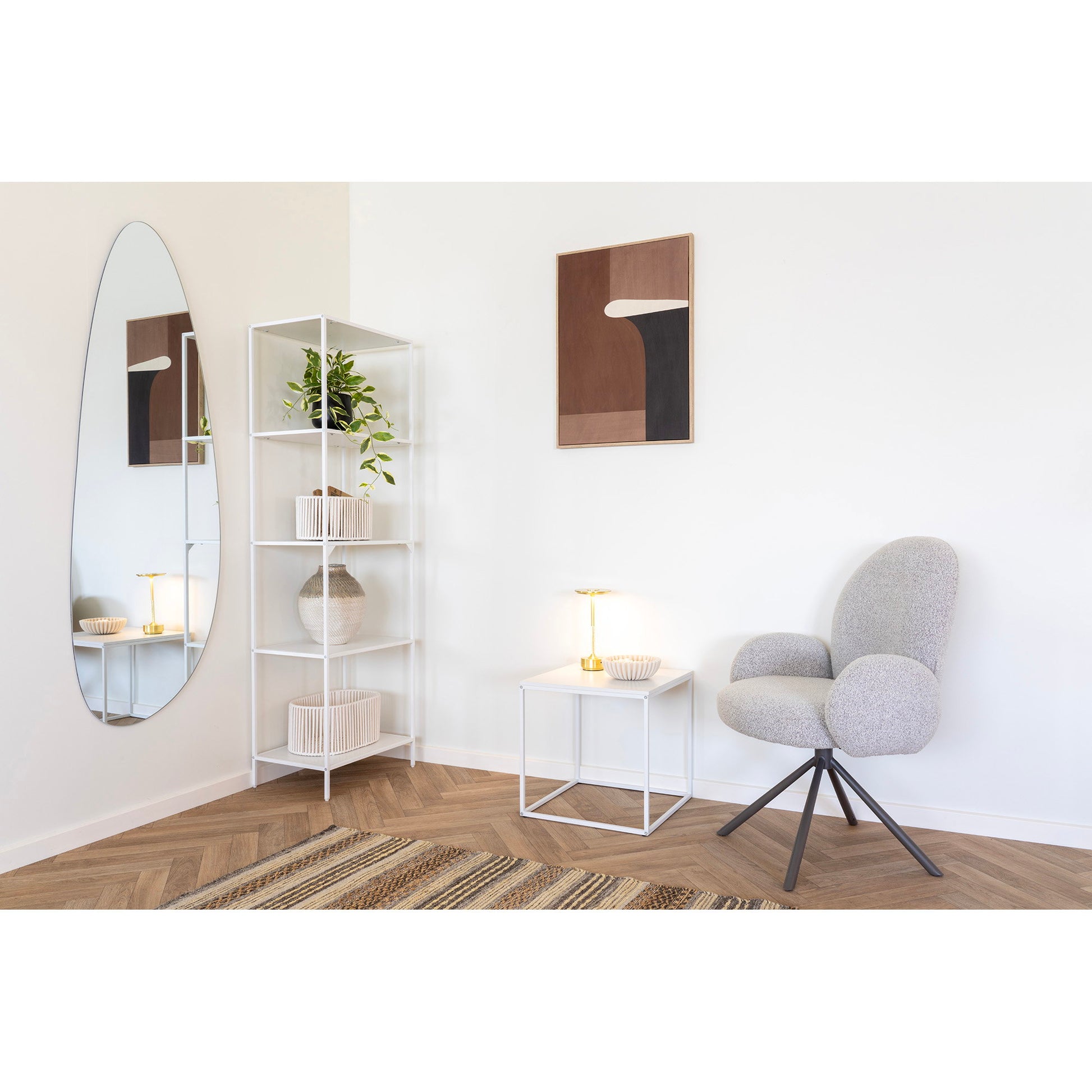 Mesa auxiliar Vita - Blanco