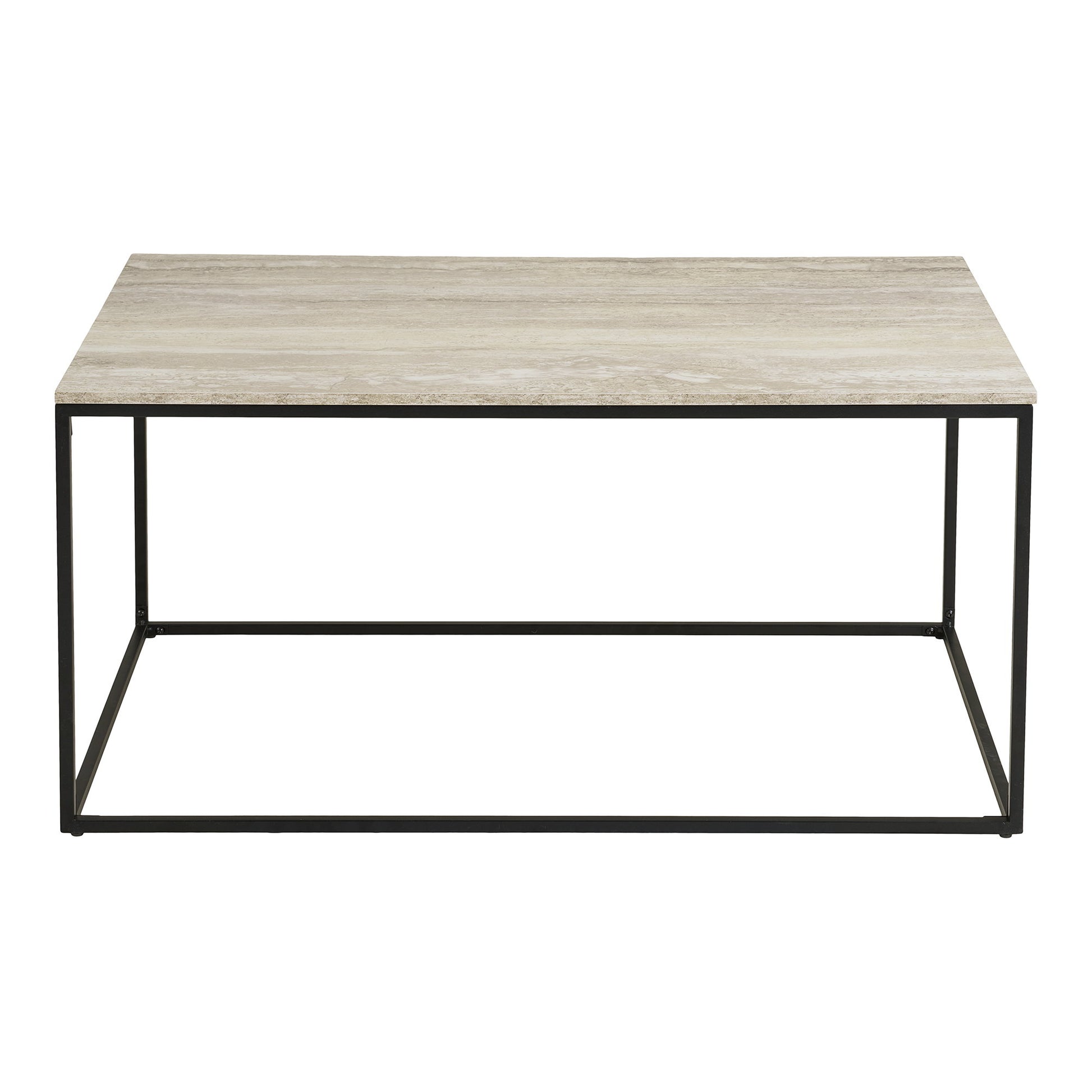 Mesa de centro Vita - Negro / Beige