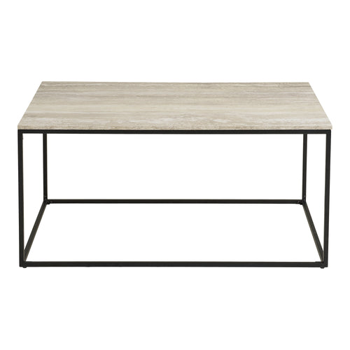 Mesa de centro Vita - Negro / Beige