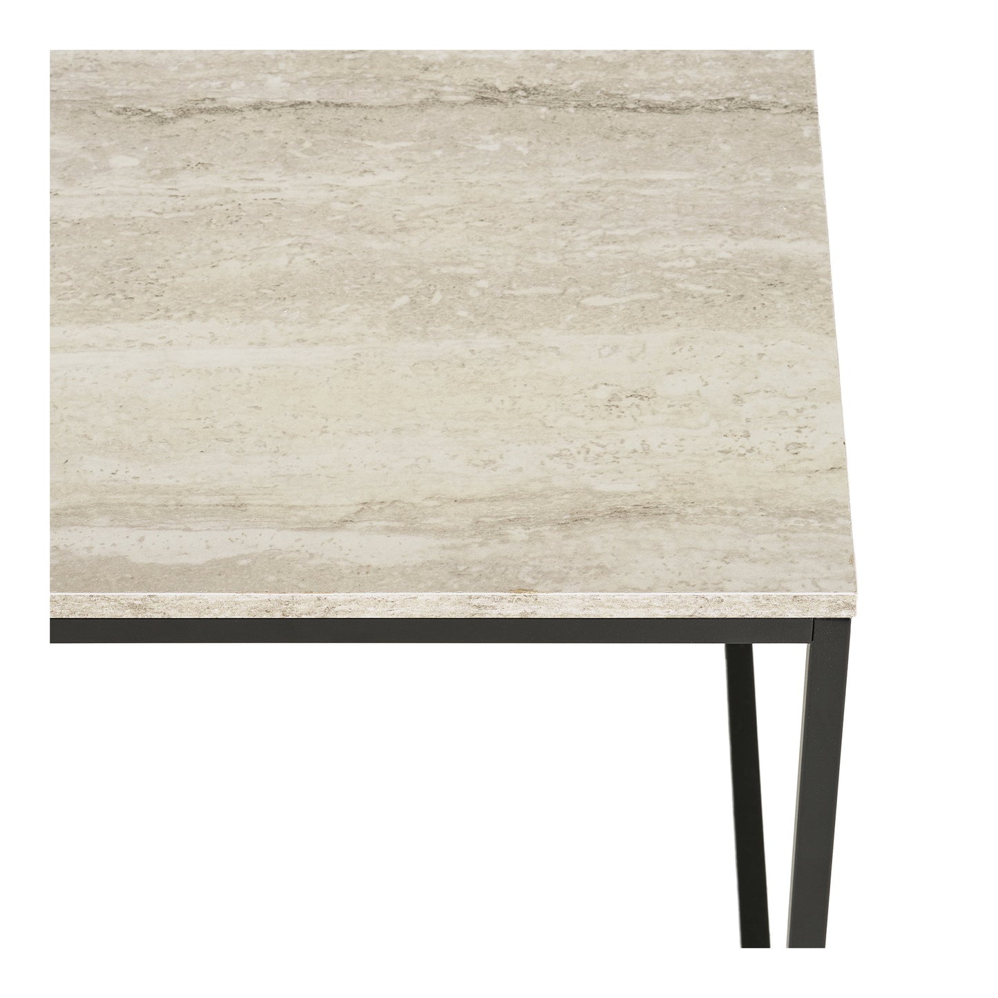 Mesa de centro Vita - Negro / Beige