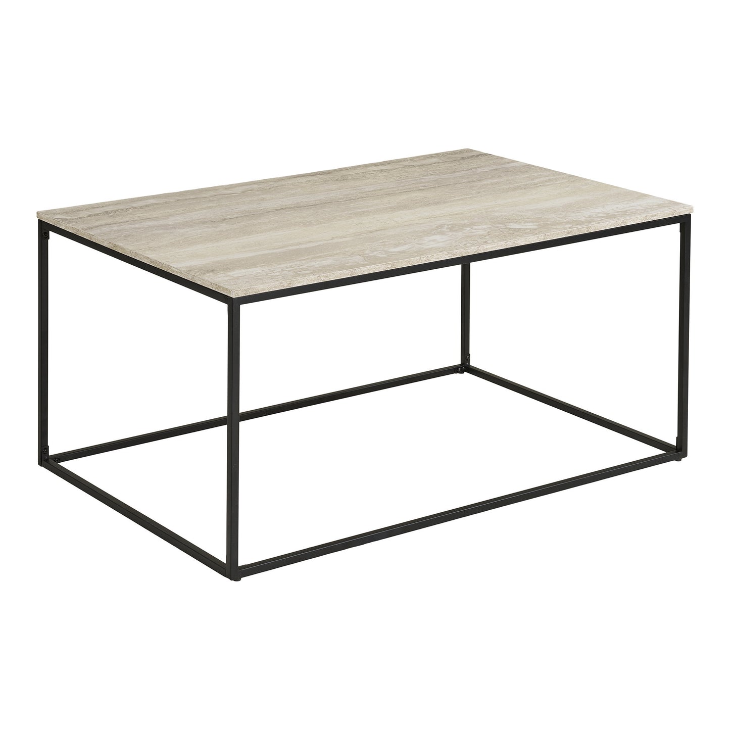 Mesa de centro Vita - Negro / Beige