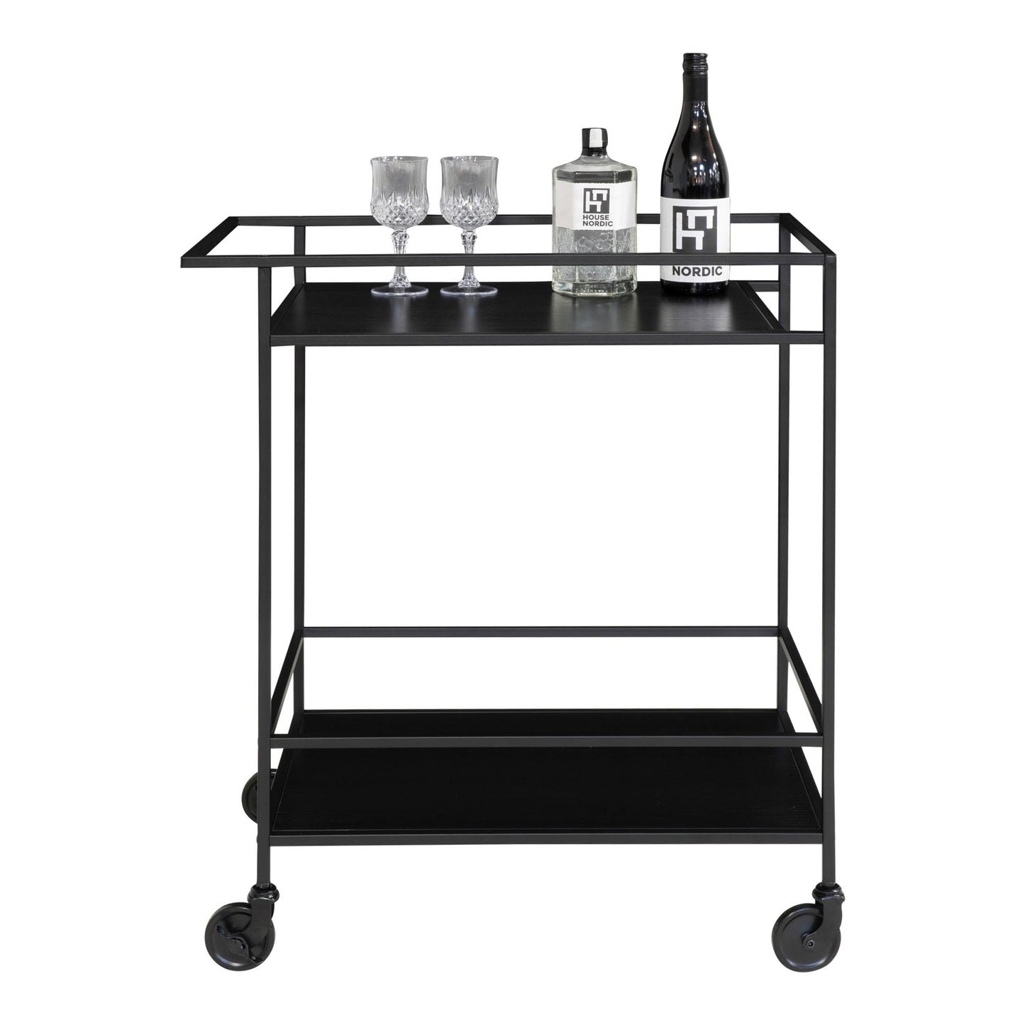 Carro de bar Vita - Negro