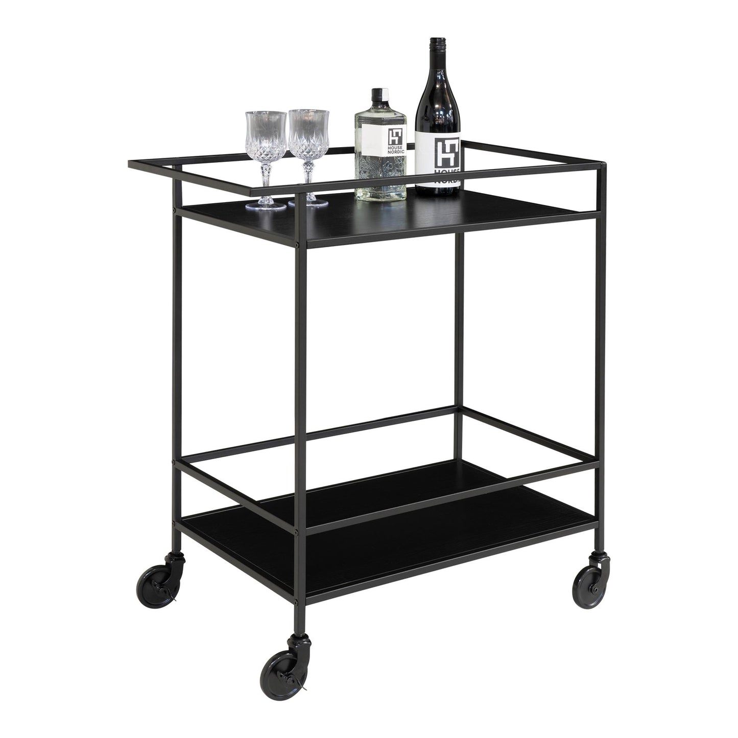 Carro de bar Vita - Negro