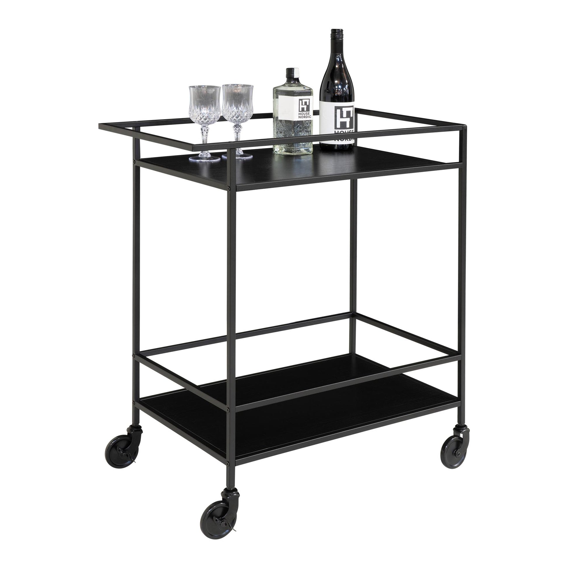 Carro de bar Vita - Negro