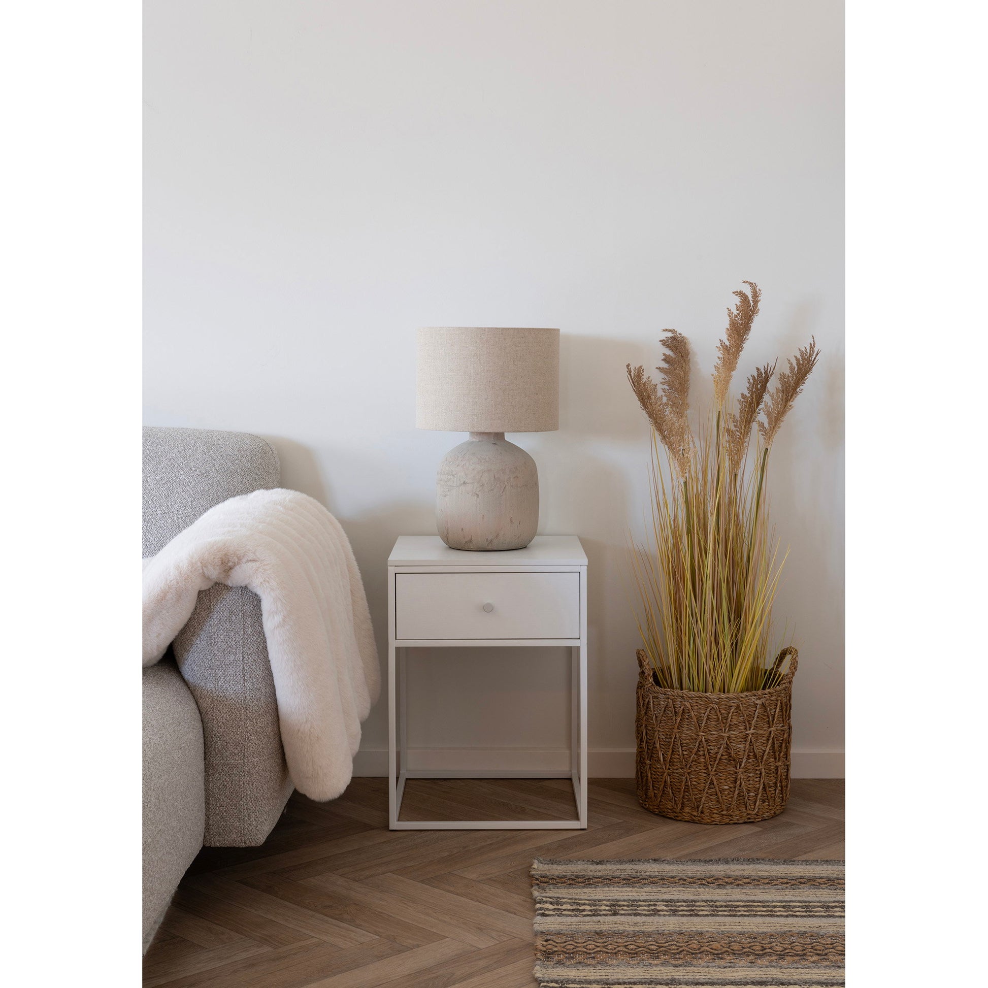 Mesa auxiliar Vita - Blanco