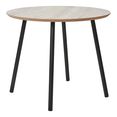Mesa de centro Aalst - Negro / Beige