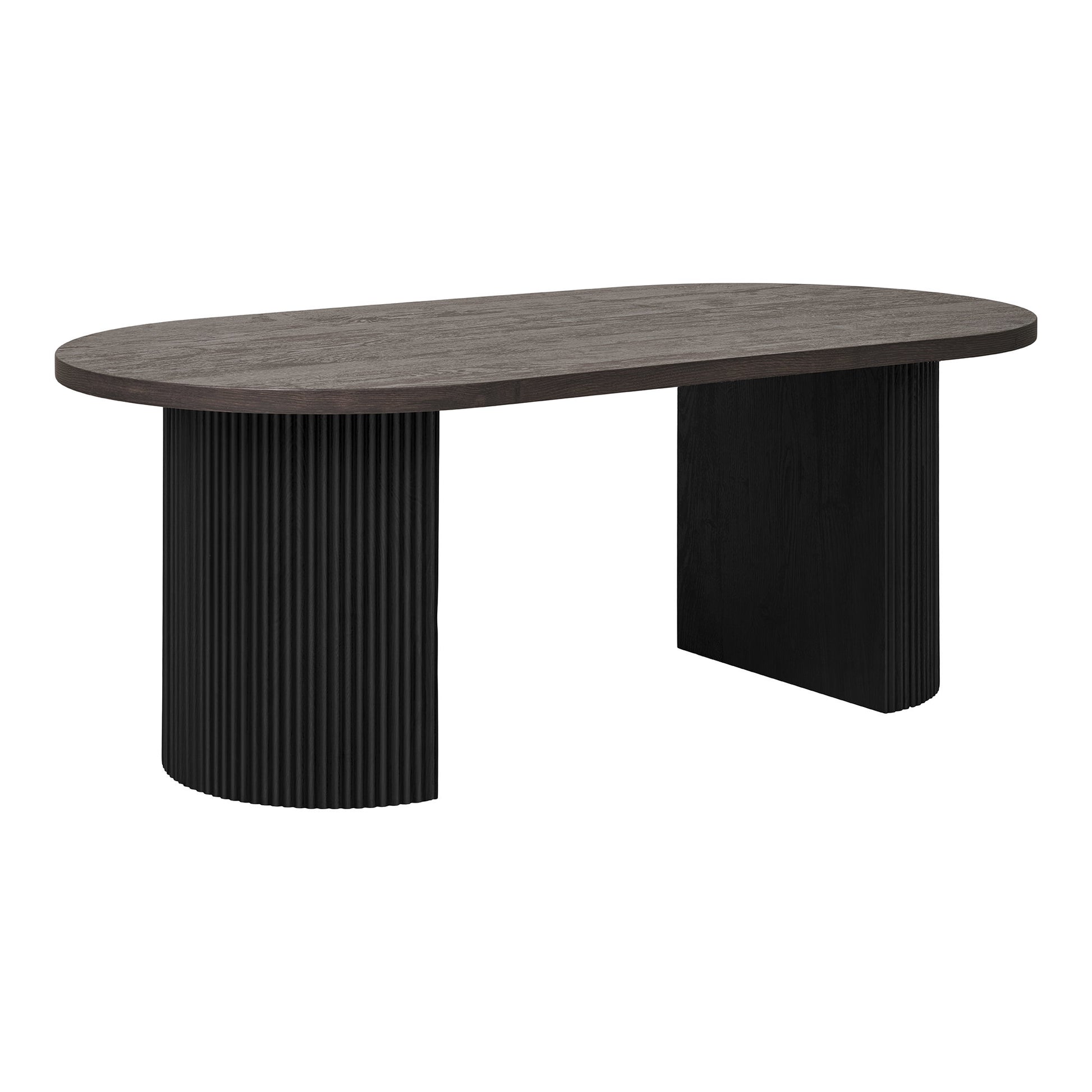 Mesa de centro Boavista - Marrón oscuro