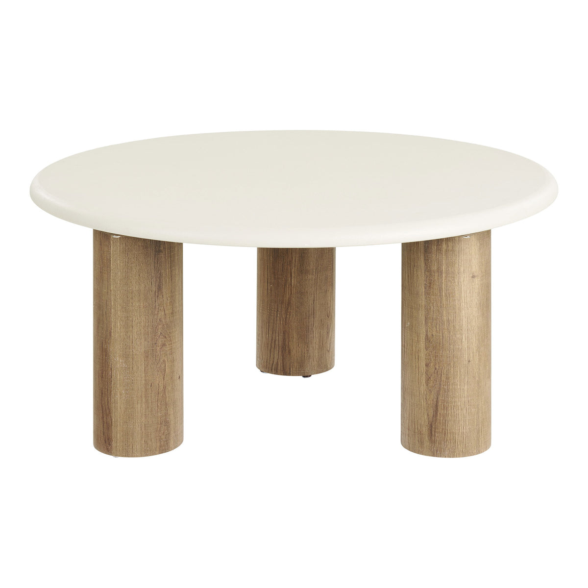 Mesa de centro Fondi - Arena / Marrón