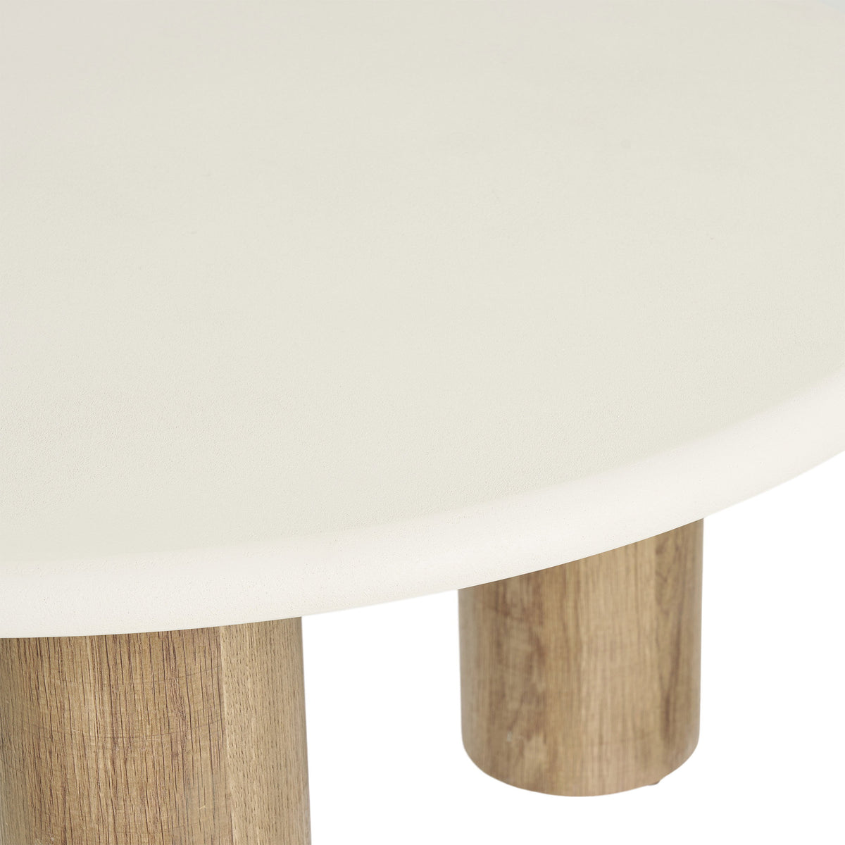 Mesa de centro Fondi - Arena / Marrón