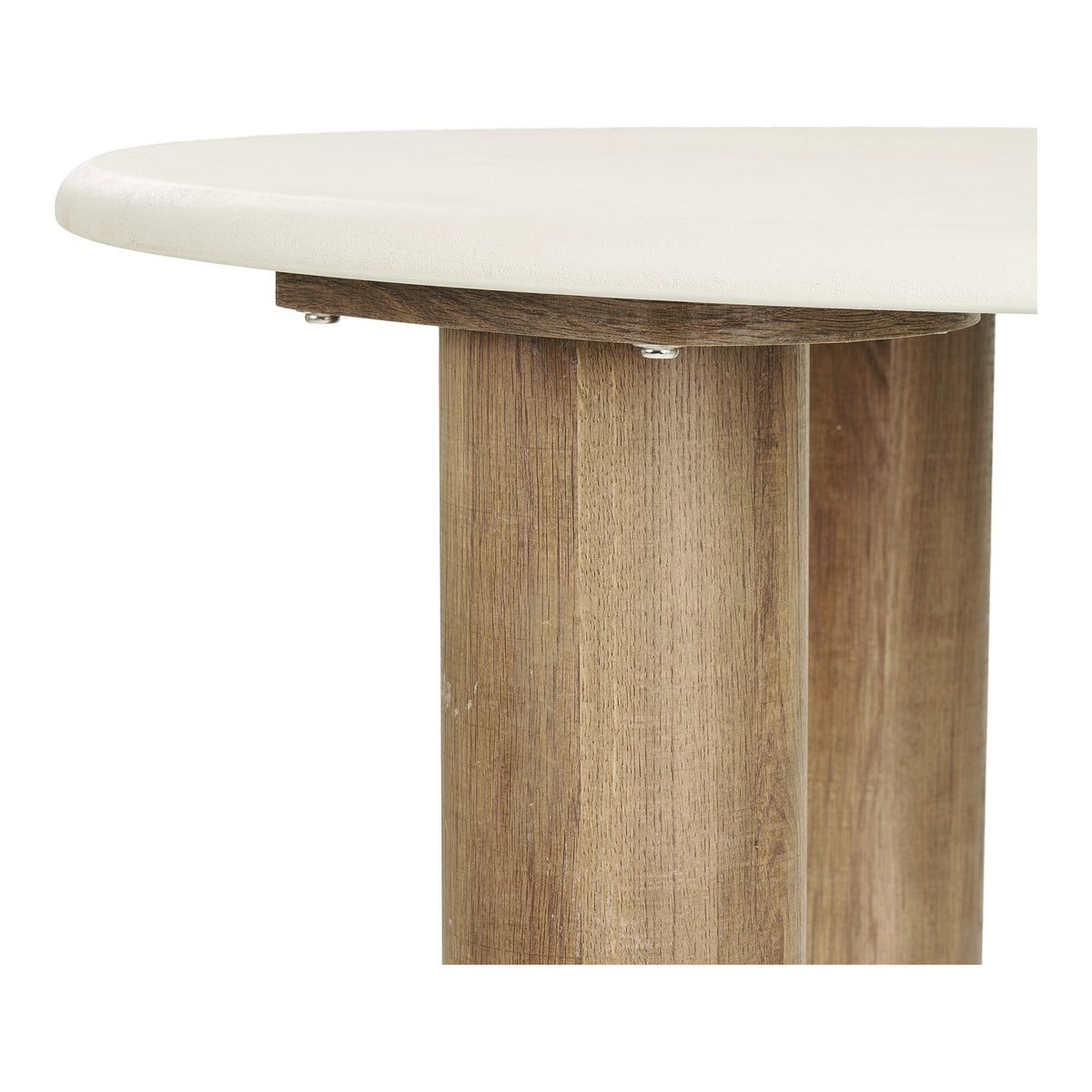 Mesa de centro Fondi - Arena / Marrón