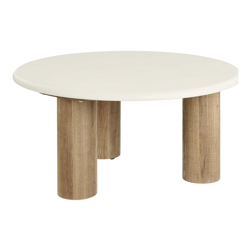 Mesa de centro Fondi - Arena / Marrón